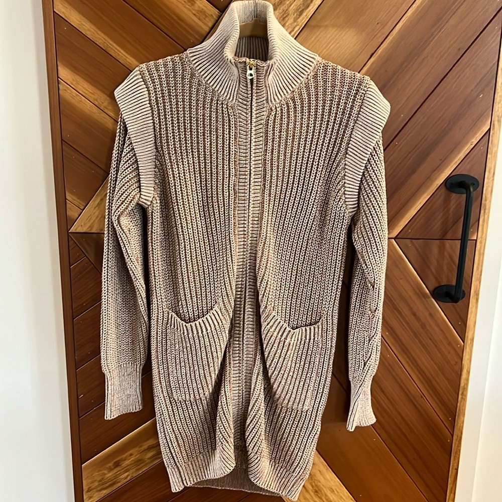 NWT, Varley Tori Knit Jacket, Oversized, Size XS